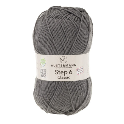 Austermann Step 6F Classic 150g, 97693, color gray mottled 6037