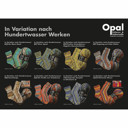 Hundertwasser I 100g, opal, 697, 97700, color 1435