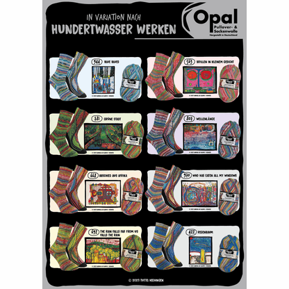 Opal 100g Hundertwasser IV, 97768, colour Who Has Eate 4055