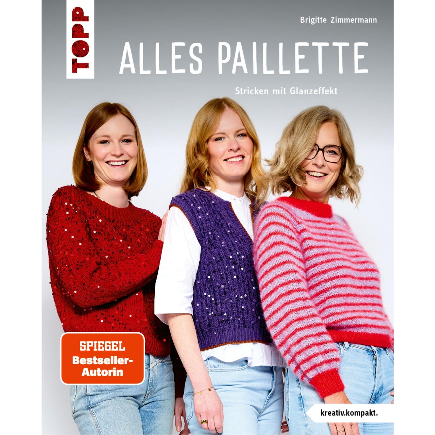 Alles Paillette, Stricken mit Glanzeffekt (DE)