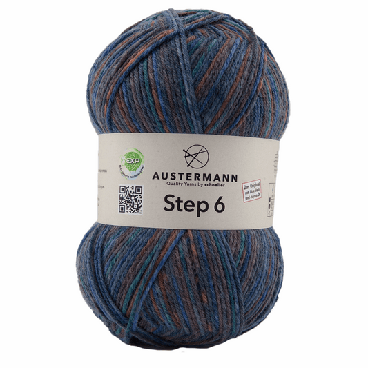 Schoeller-Austermann Step6, 150g, 97825, color peacock 613