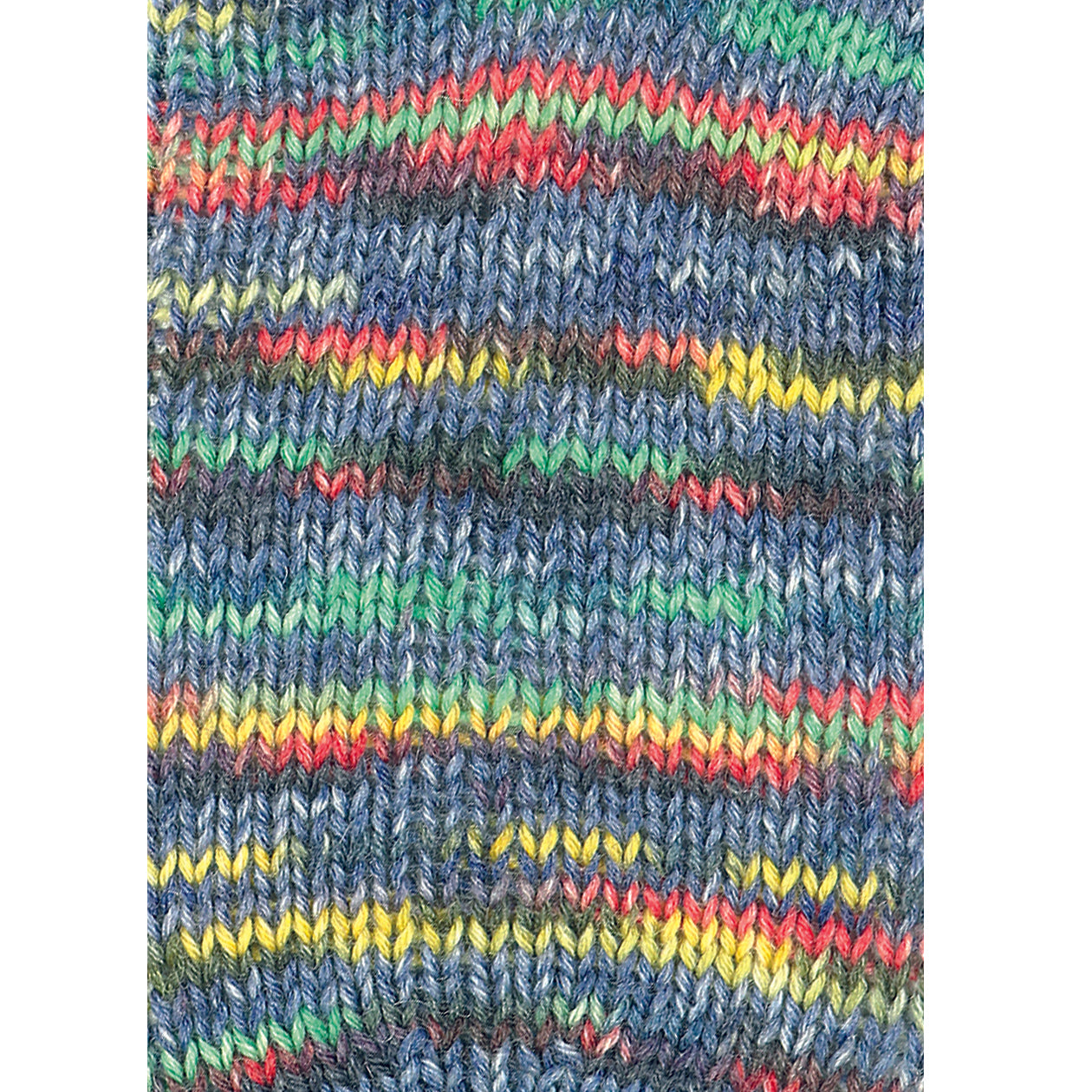 Schoeller-Austermann Step6, Irish Rainbow, 150g, 97826, Farbe blau bunt 741