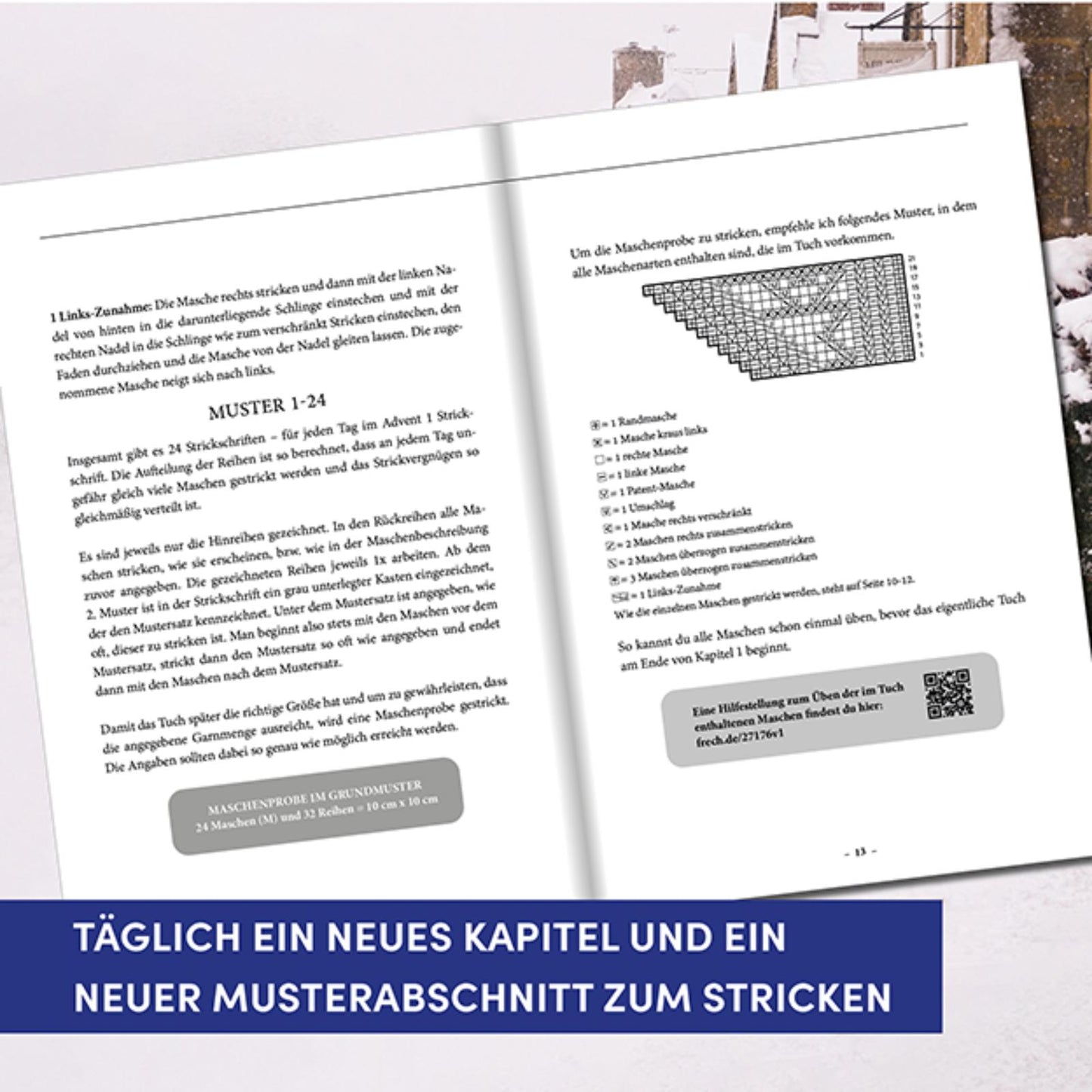 Stricktraum und Weihnachtszauber Adventskalenderbuch