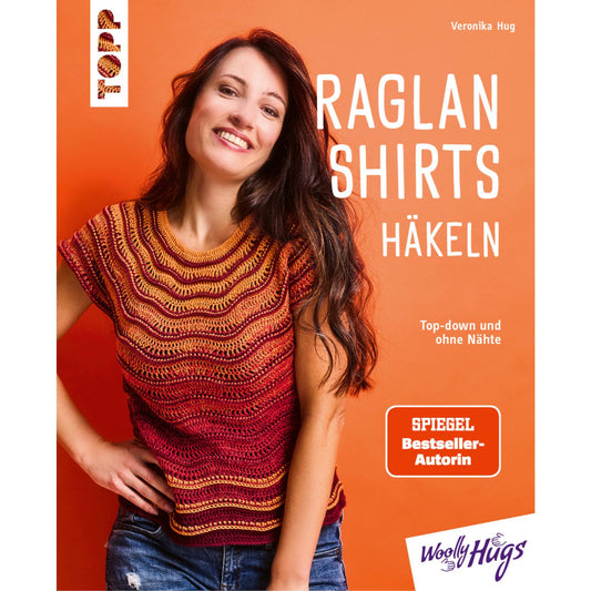 Raglan-Shirts häkeln – Top-down und ohne Nähte (DE)