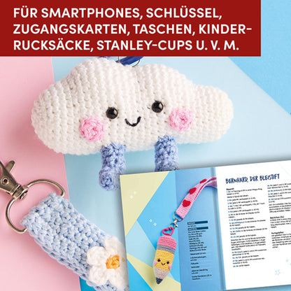 Lovely Lanyards häkeln – Schlüsselbänder und niedliche Motive zum Anhängen (DE)
