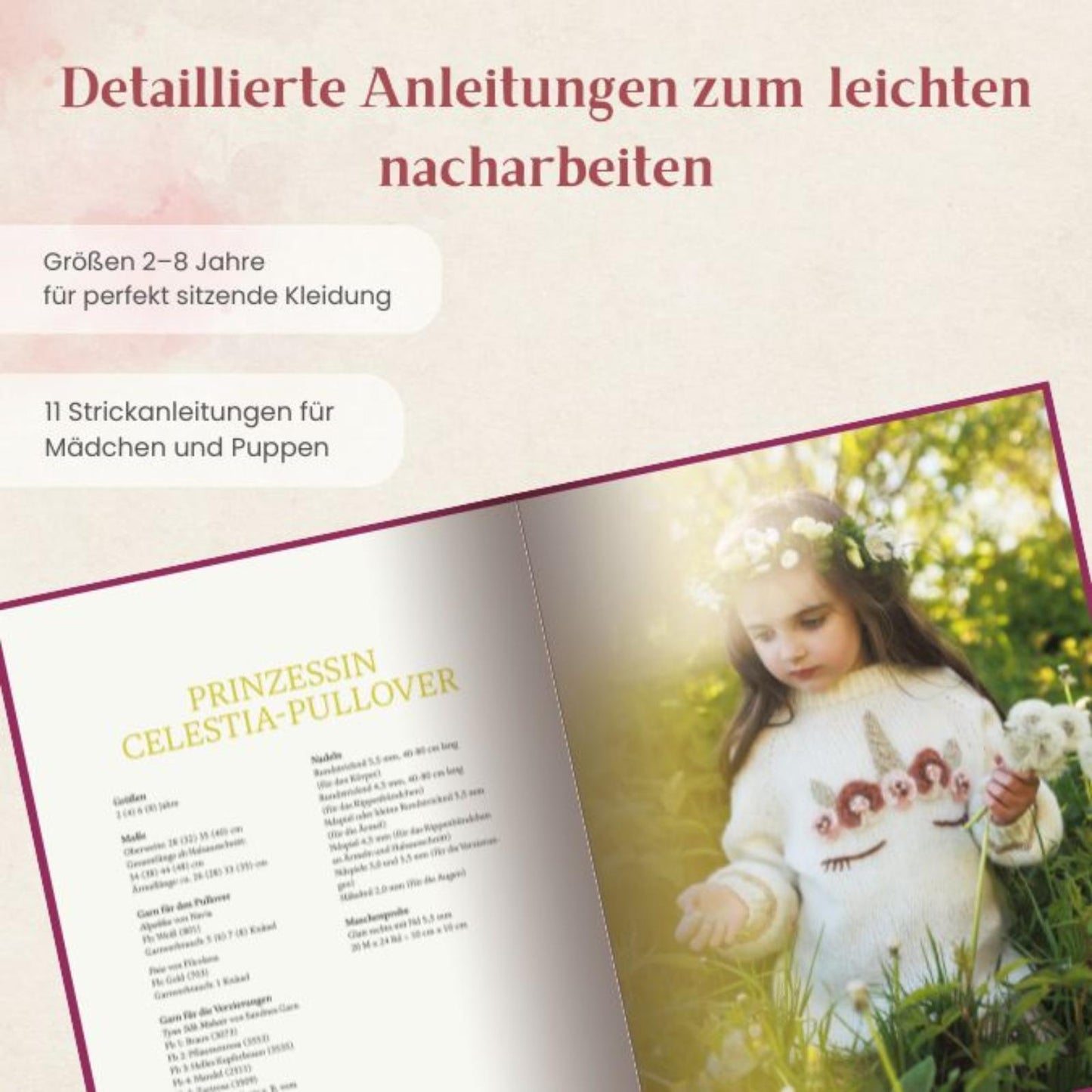 SOSTERSTRIK Schwesterstrick (DE),  Outfits stricken für Mädchen und ihre Lieblingspuppen