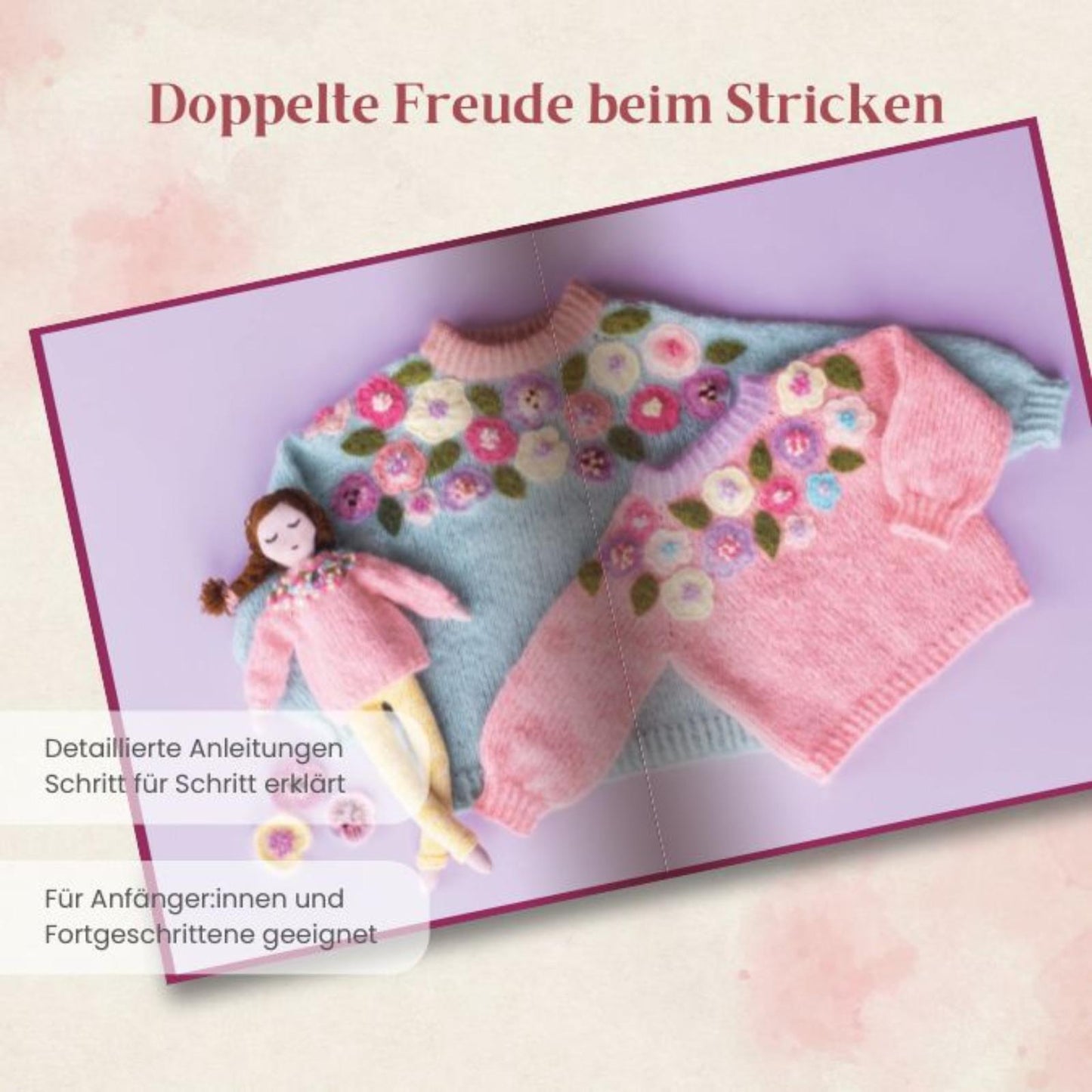 SOSTERSTRIK Schwesterstrick (DE),  Outfits stricken für Mädchen und ihre Lieblingspuppen