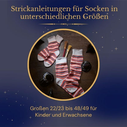 Magische Socken stricken – Das inoffizielle Sockenstrickbuch für Fantasy-Fans (DE)