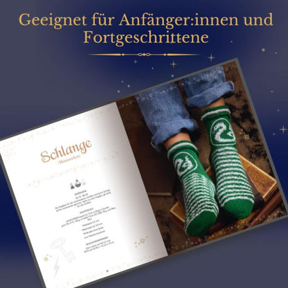Magische Socken stricken – Das inoffizielle Sockenstrickbuch für Fantasy-Fans (DE)