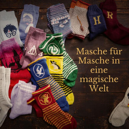 Magische Socken stricken – Das inoffizielle Sockenstrickbuch für Fantasy-Fans (DE)