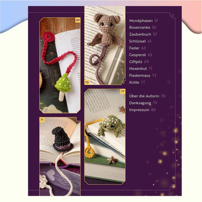 Magische Amigurumi-Lesezeichen Häkeln