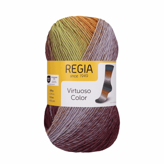 Regia Virtuoso 6fädig Color 150G, 90638, Farbe chianti tast 3074