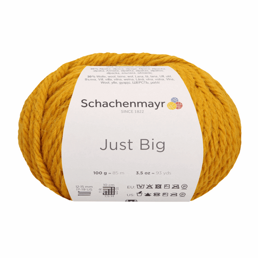 Schachenmayr Just Big 100g, 97009, color curry 22