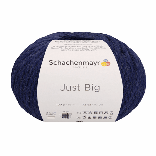 Schachenmayr Just Big 100g, 97009, color indigo 50