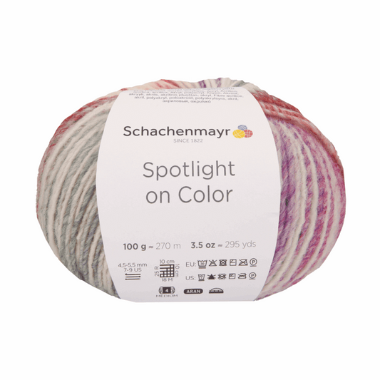 Schachenmayr Spotlight on Farbe 100g, 97010, Farbe fresh Farbe 83