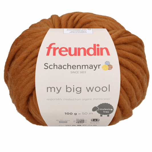 Schachenmayr Big Wool 100g, 97115, Farbe caramel 24