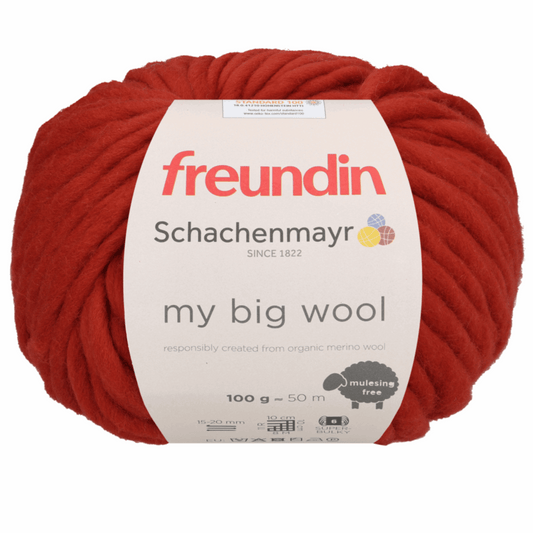 Schachenmayr Big Wool 100g, 97115, Farbe burnt brick 25