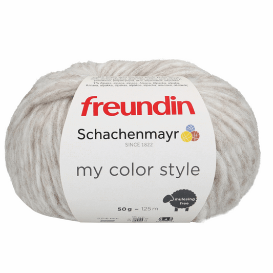 Schachenmayr My Color Style 50g, 97117, Farbe camel melang 5