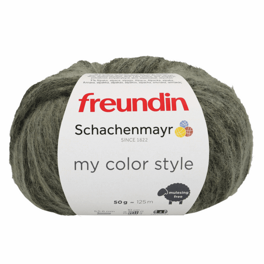 Schachenmayr My Color Style 50g, 97117, Farbe cargo green 70