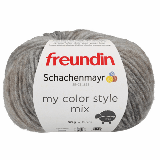 Schachenmayr My Color Style Mix 50g, 97118, Farbe stone 81