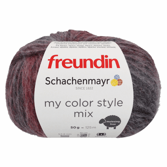 Schachenmayr My Color Style Mix 50g, 97118, Farbe vulcano 85