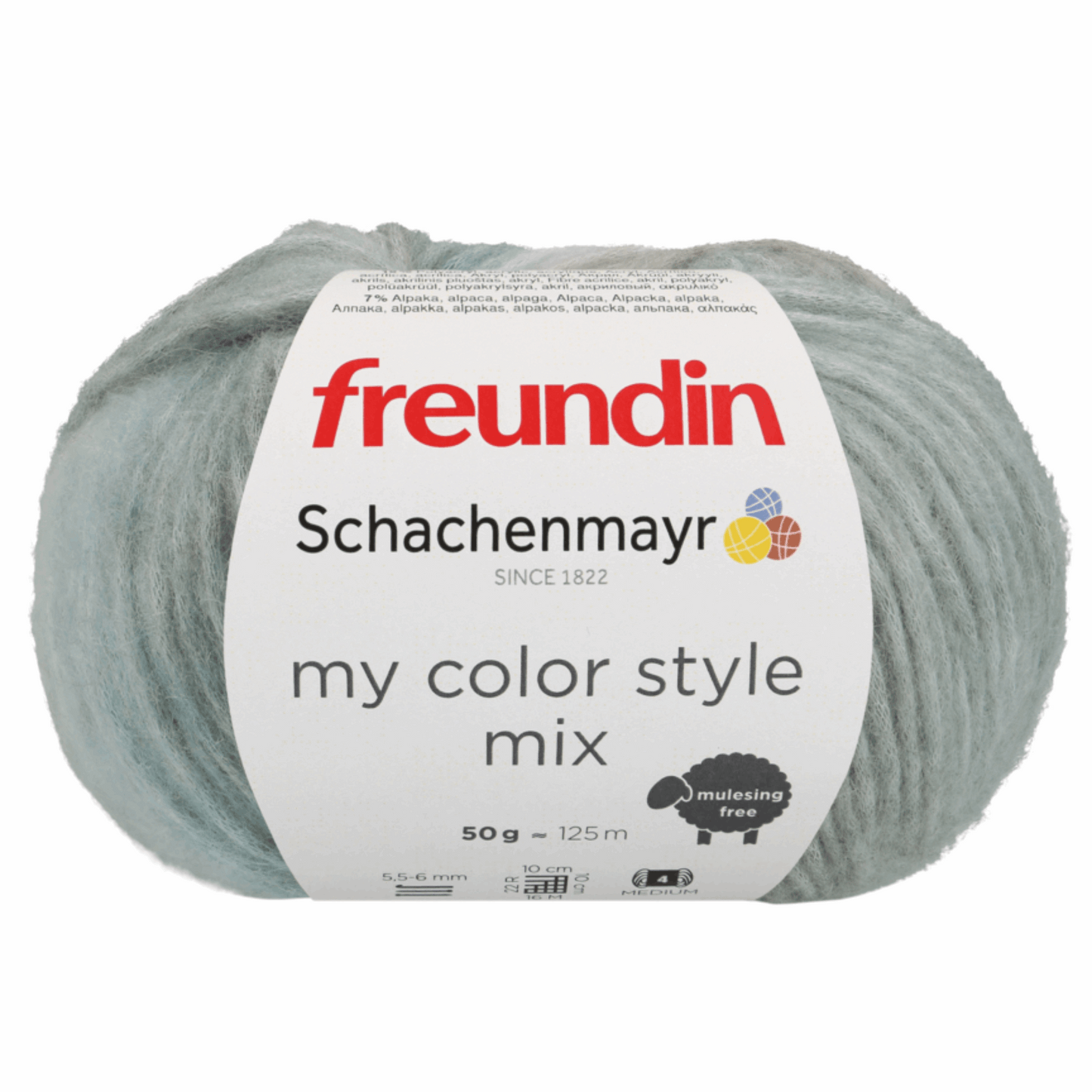 Schachenmayr My Color Style Mix 50g, 97118, Farbe frost 86