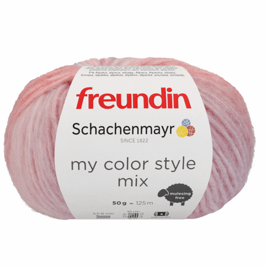 Schachenmayr My Color Style Mix 50g, 97118, color sorbet 87