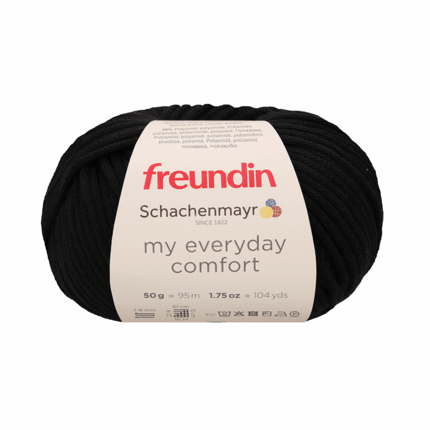 Schachenmayr My Everyday Comfort 50g, 97119, Farbe black 99