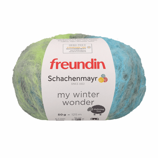 Schachenmayr My Winter Wonder 50g, 97141, color jungle color 80