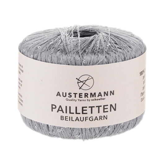 Schoeller-Austermann Pailetten, 25g, 98201, Farbe 4, silber