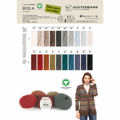 Schoeller-Austermann Gots Biola, 50g, 98258, color 10