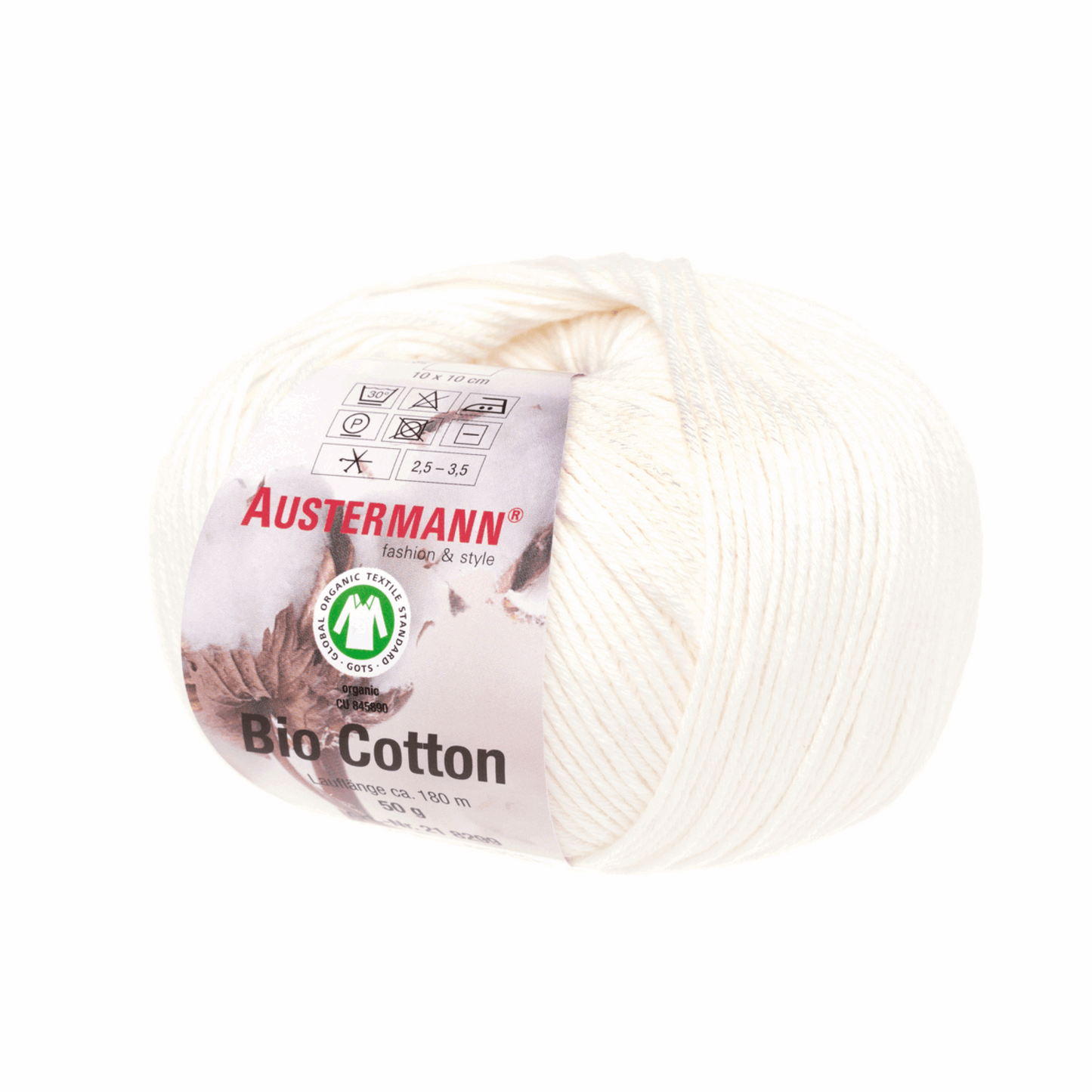 Schoeller-Austermann Gots Organic Cotton, 50g, 98299, color 10