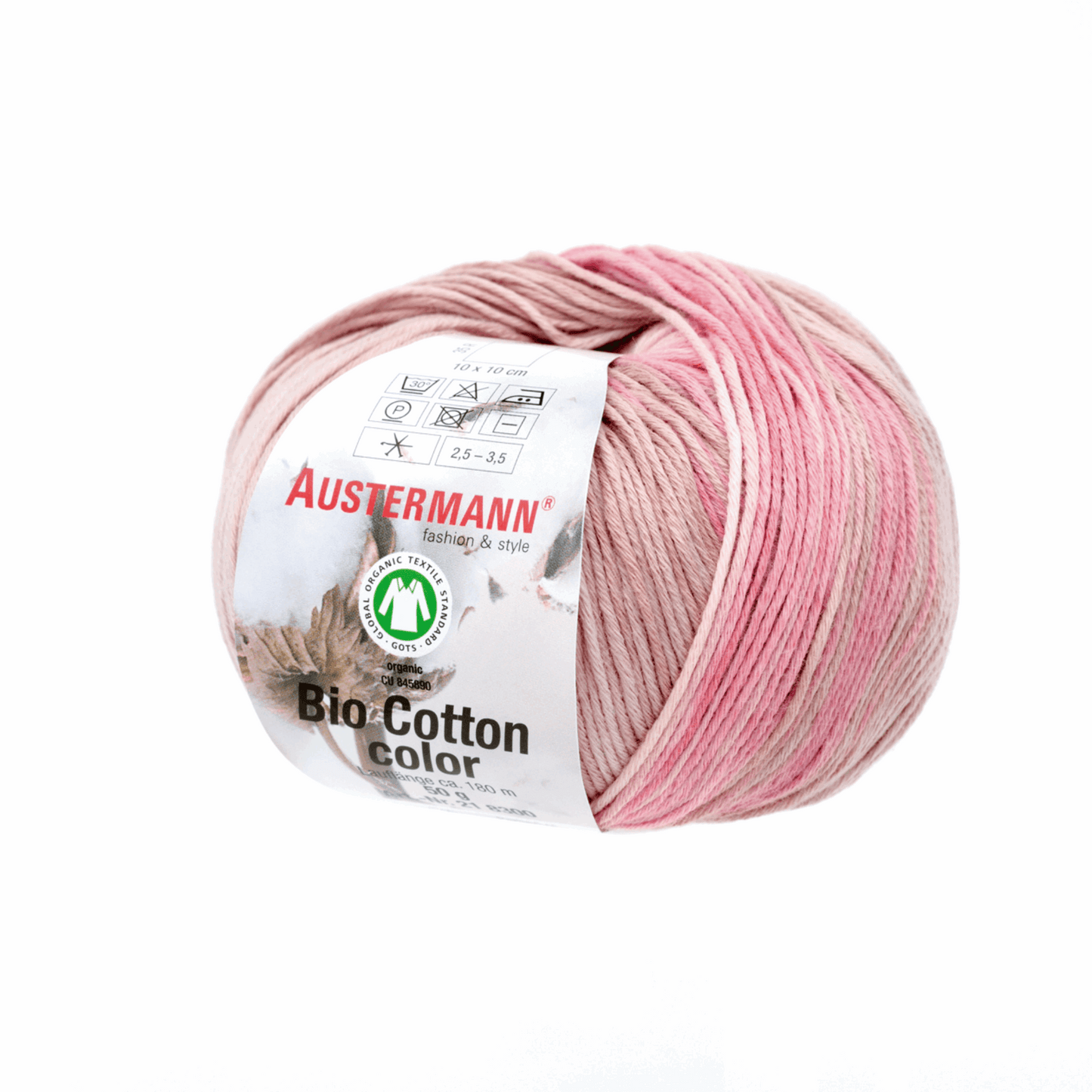 Schoeller-Austermann Gots Bio Cotton color, 50g, 98300, Farbe  105