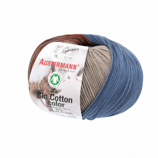 Schoeller-Austermann Gots Bio Cotton color, 50g, 98300, Farbe  109