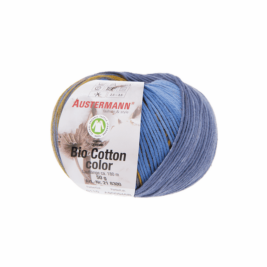 Schoeller-Austermann Gots Bio Cotton color, 50g, 98300, Farbe  110