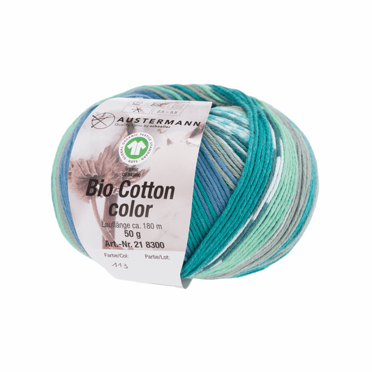 Schoeller-Austermann Gots Bio Cotton color, 50g, 98300, Farbe  113