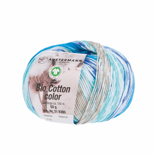 Schoeller-Austermann Gots Bio Cotton color, 50g, 98300, Farbe  116