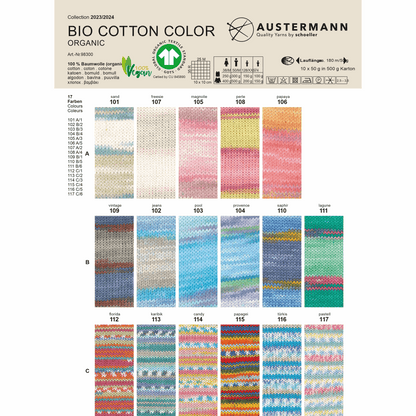 Schoeller-Austermann Gots Bio Cotton color, 50g, 98300, Farbe  103