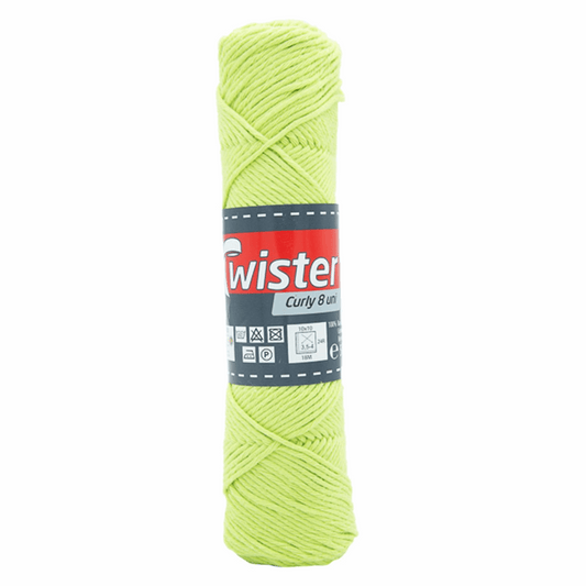 Twister Curly 8 50g, pistazie, 98302, Farbe 71