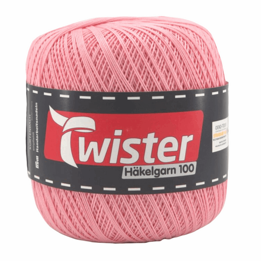 Twister crochet yarn, 100g, 98303, color pink 30