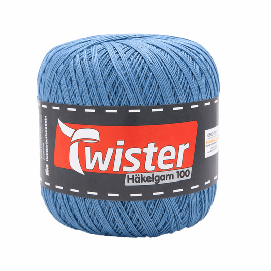 Twister Häkelgarn, 100g, 98303, Farbe blau 52