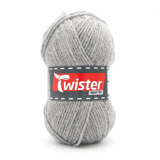 Twister Sport, 50g, 98304, Farbe grau 16