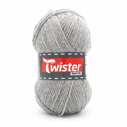 Twister Sport, 50g, 98304, color gray 16