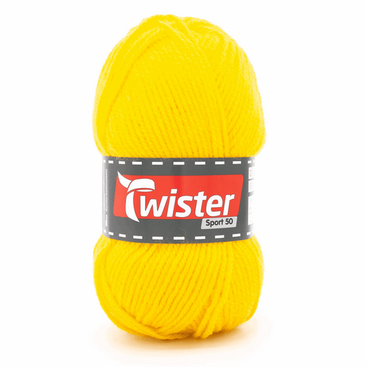 Twister Sport, 50g, 98304, Farbe gelb 22