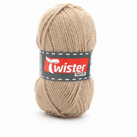 Twister Sport, 50g, 98304, Farbe beige 83