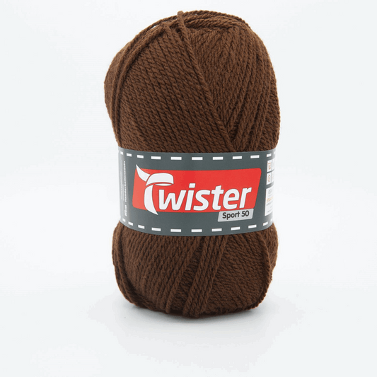 Twister Sport, 50g, 98304, Farbe braun 88