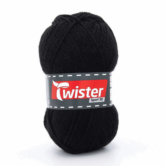 Twister Sport, 50g, 98304, color black 90