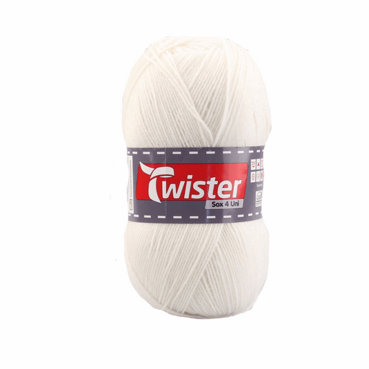Twister Sox4, 100g, 98305, Farbe weiß 10