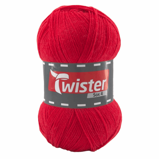 Twister Sox4, 100g, 98305, Farbe rot 35