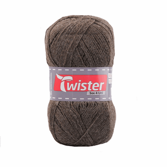 Twister Sox4, 100g, 98305, Farbe braun 88